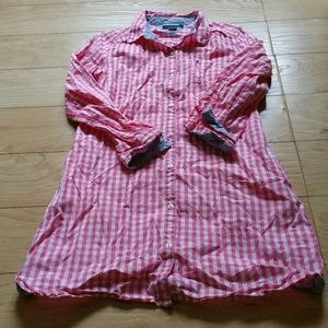 Girls tommy Hilfiger shirt dress 12